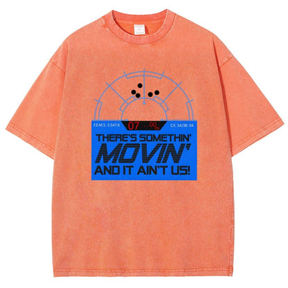 Motion Tracking - Somethin' Movin' Space Corps Vintage Distressed T-shirt