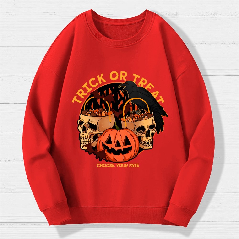 Choose Your Fate Geek Cotton Sweatshirt