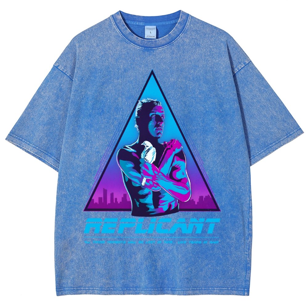 Like Tears In Rain Vintage Distressed T-shirt