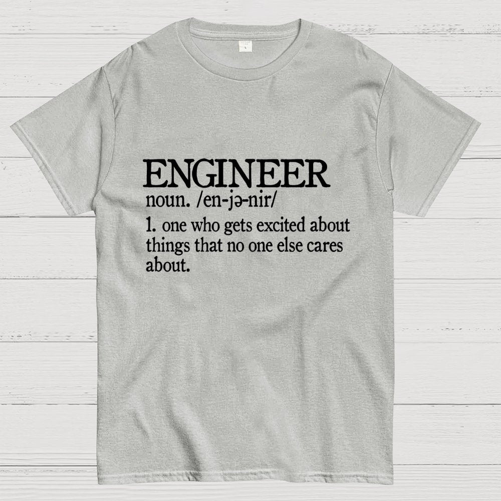 Funny Engineer Definition Geek T-Shirt