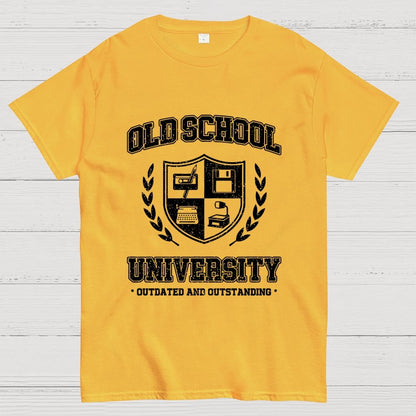 Old School University Unisex Geek T-Shirt