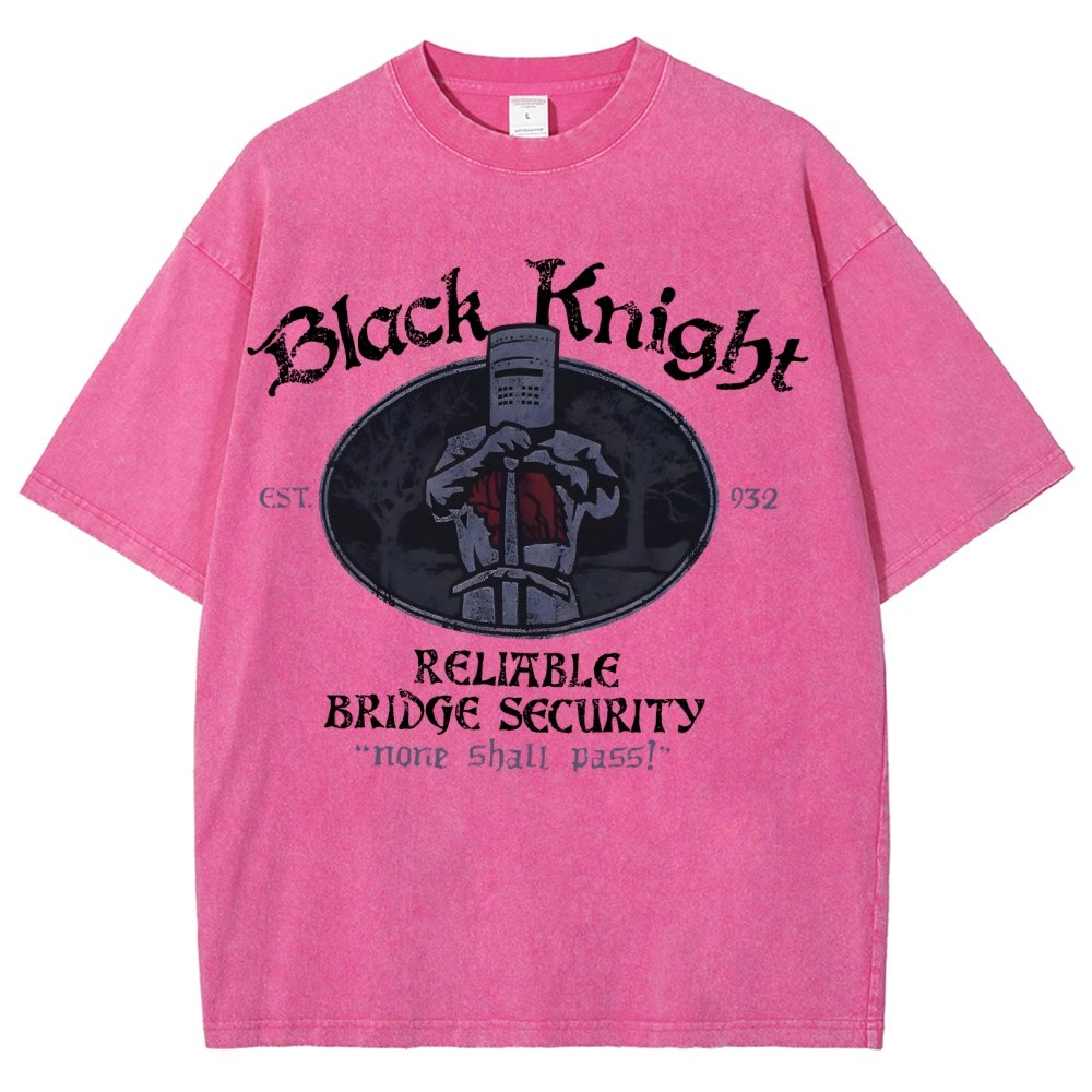 Black Knight Vintage Distressed T-shirt