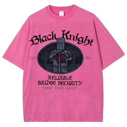 Black Knight Vintage Distressed T-shirt