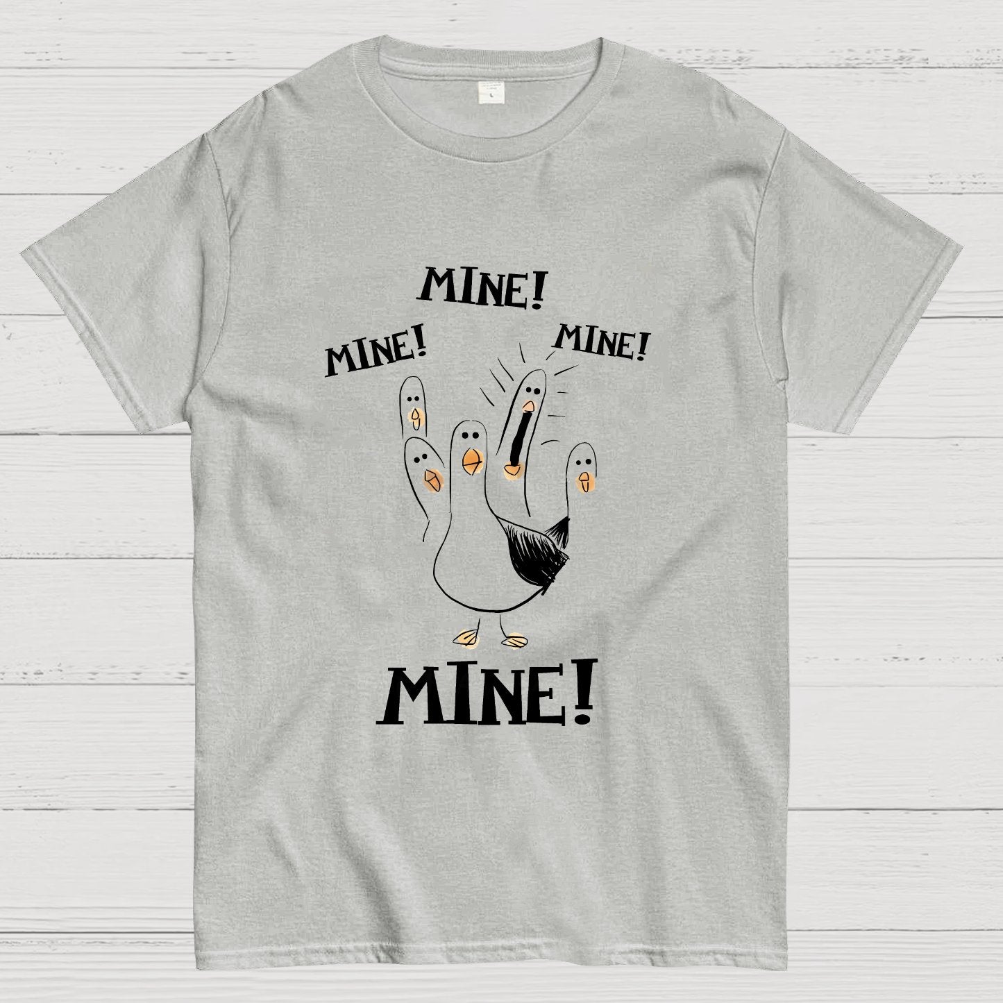 Mine! Mine! Mine! funny Nerdy T-Shirt