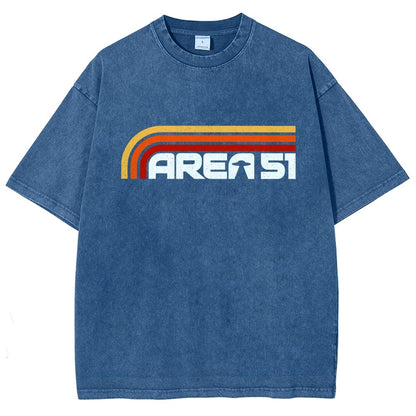 Area 51 Vintage Distressed T-shirt