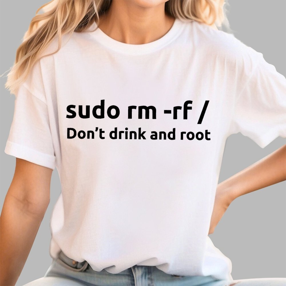 DONT DRINK & ROOT Geek T-Shirt
