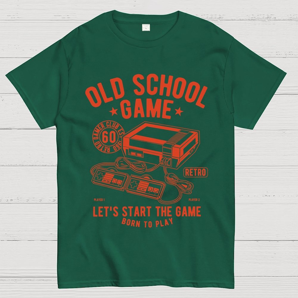 OLD SCHOOL GAME Geek T-Shirt