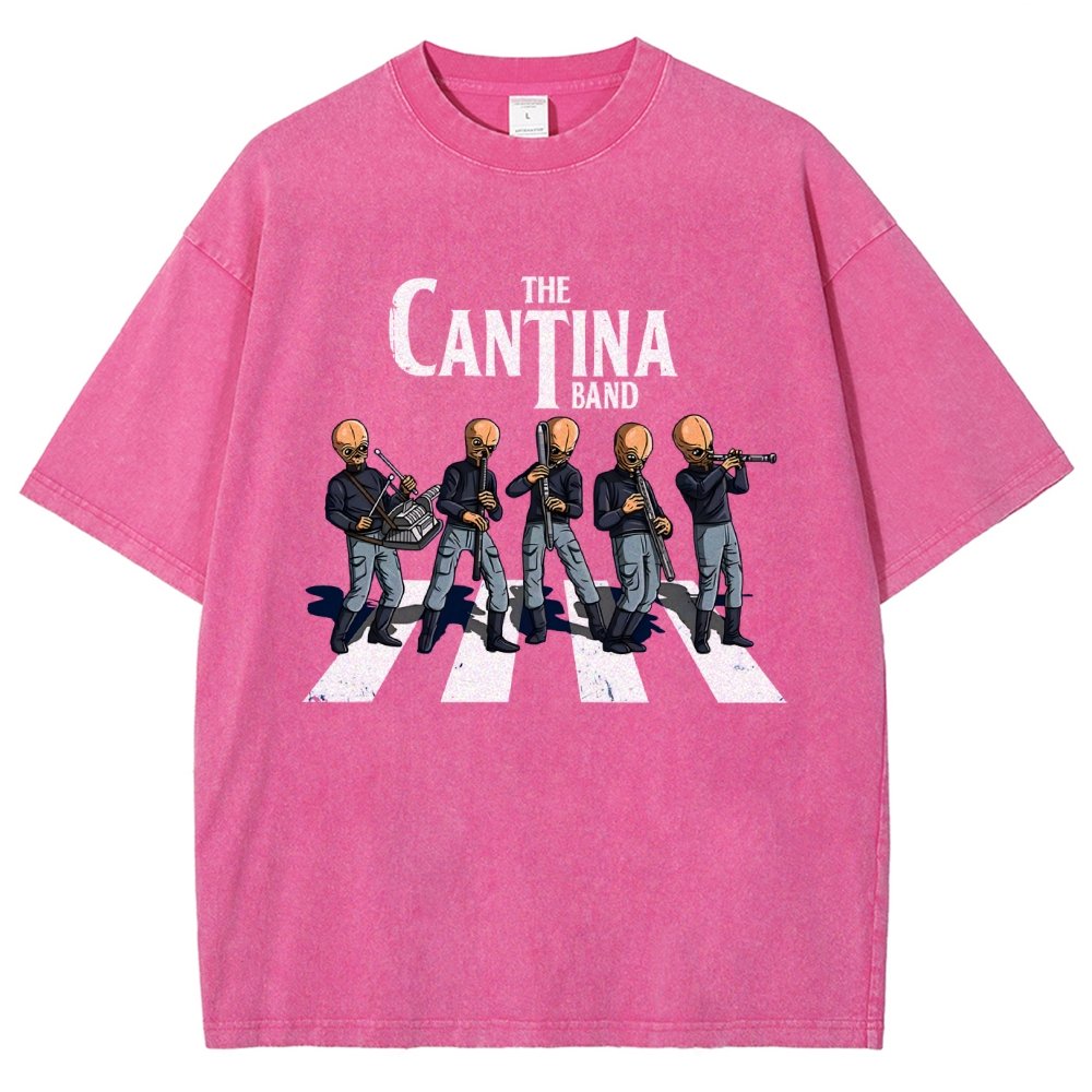The Space Band Vintage Distressed T-shirt