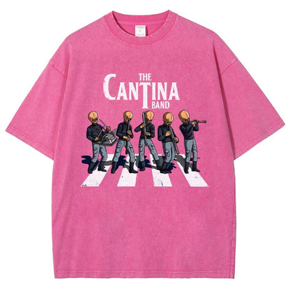 The Space Band Vintage Distressed T-shirt