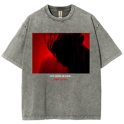like tears in rain Vintage Distressed T-shirt
