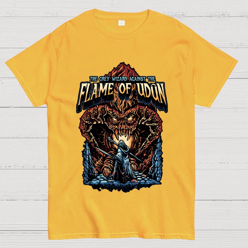 Wizard against the Flame Geek T-Shirt