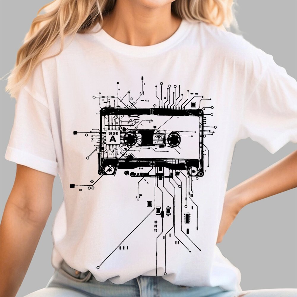 Cyber tape Geek T-Shirt