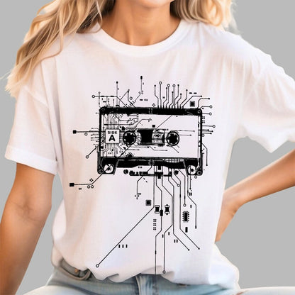 Cyber tape Geek T-Shirt