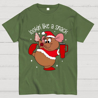 Looking Like A Snack Christmas Geek T-Shirt