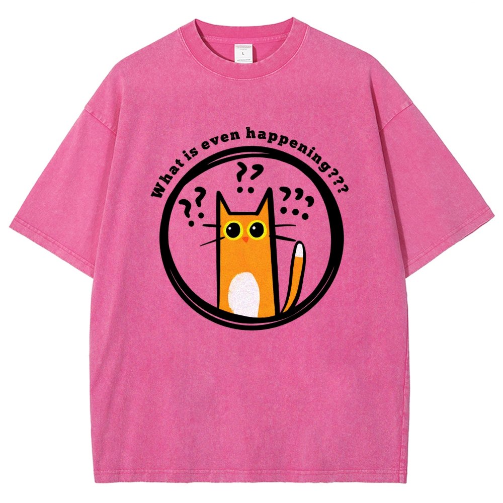 What is Even Happening Vintage Distressed T-shirt