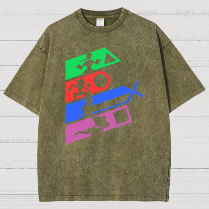 PSX Legends Game Vintage Distressed T-shirt