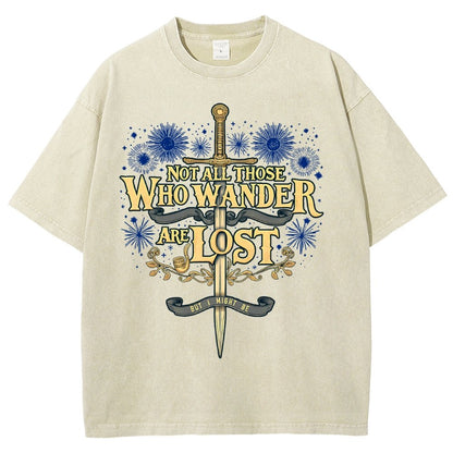 I might be lost Vintage Distressed T-shirt
