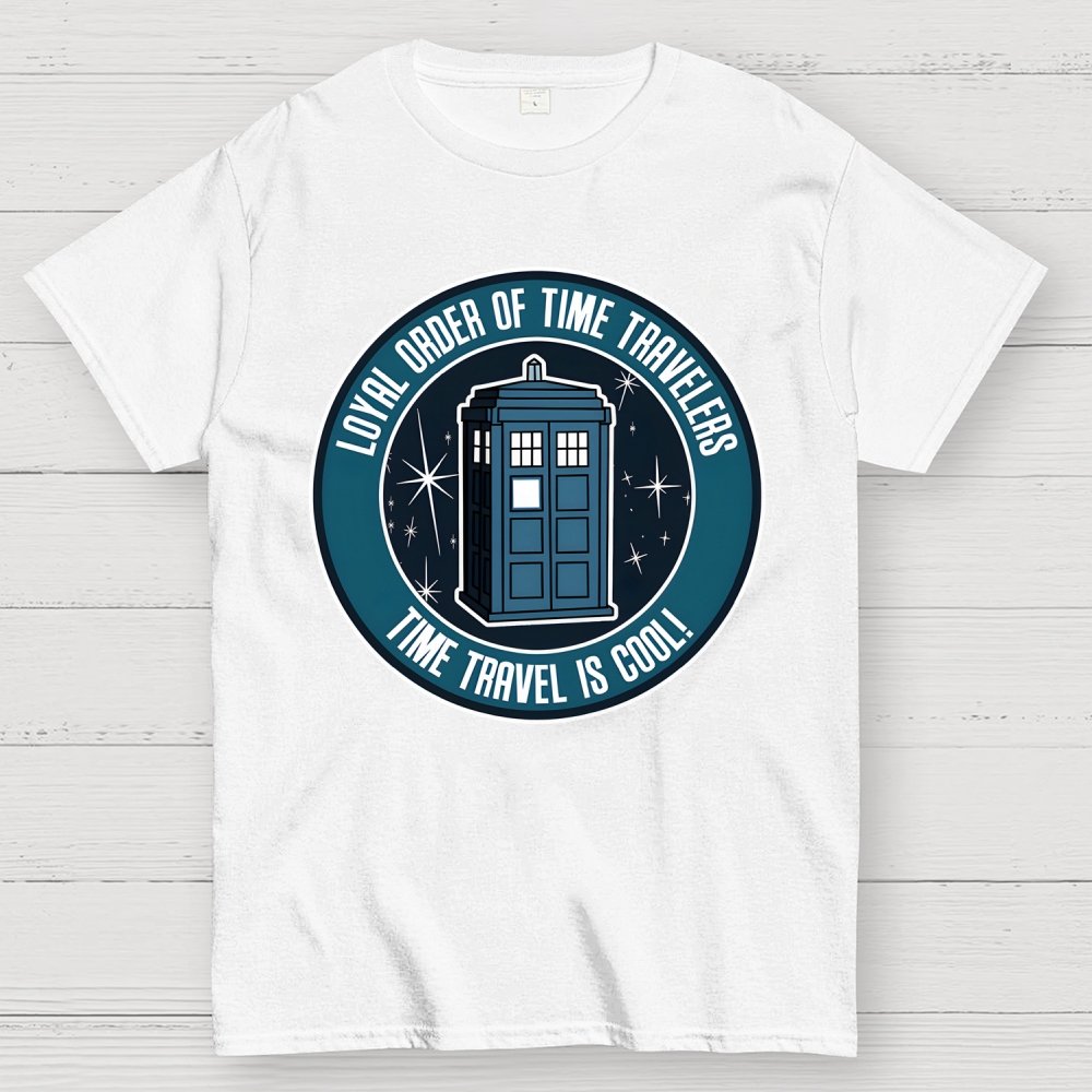 Time Travel is Cool Geek T-Shirt