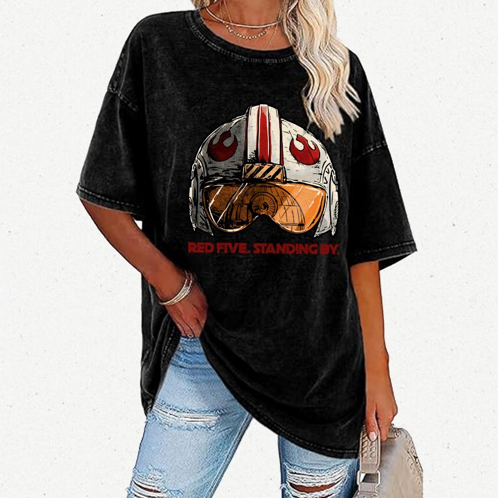 Standing By Vintage Distressed T-shirt