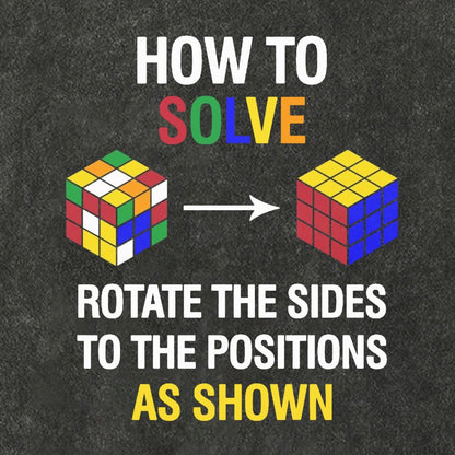 How To Solve Competitive Puzzle Funny Speed Cubing Vintage Distressed T-shirt