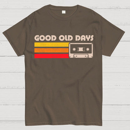 Old Days Vintage Geek T-Shirt