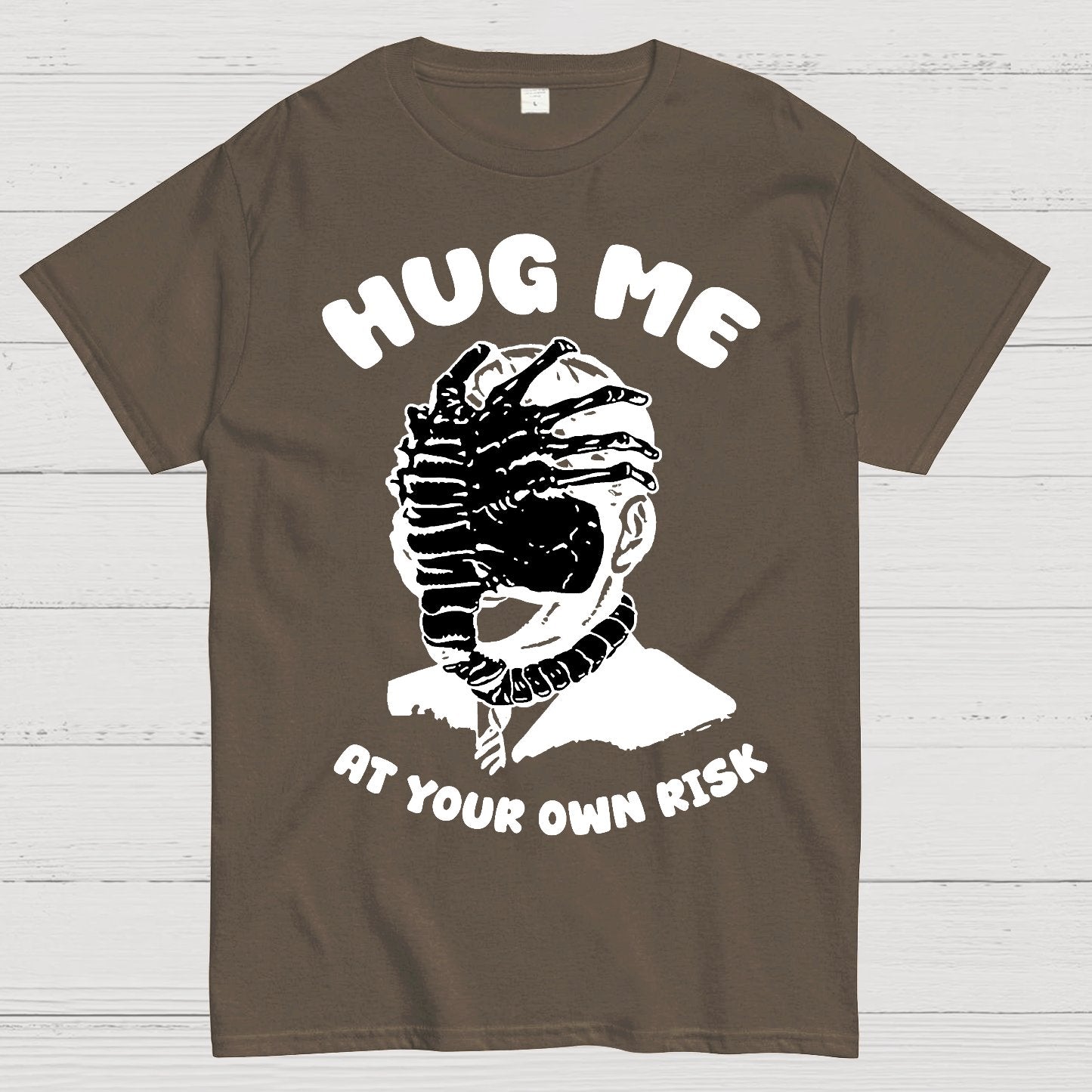 Hug Me At Your Own Risk Geek T-Shirt