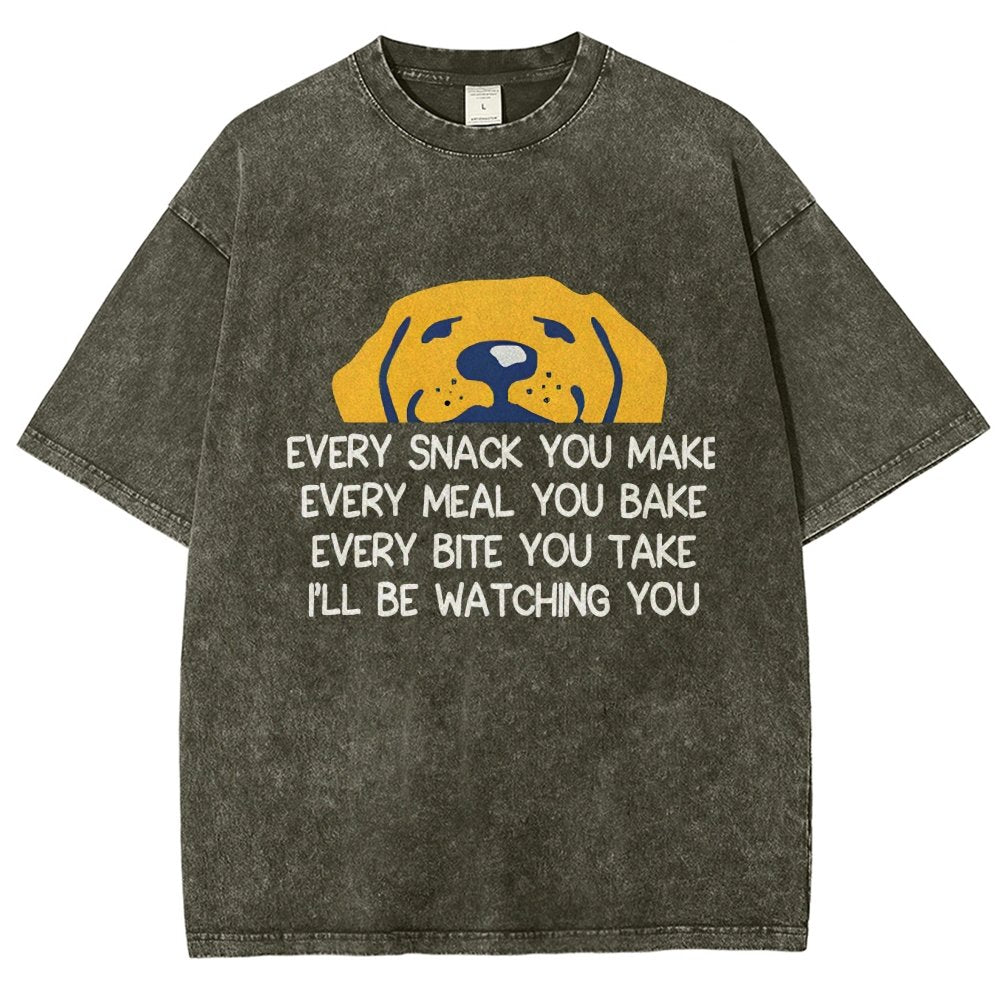 Every Snack You Make Vintage Distressed T-shirt