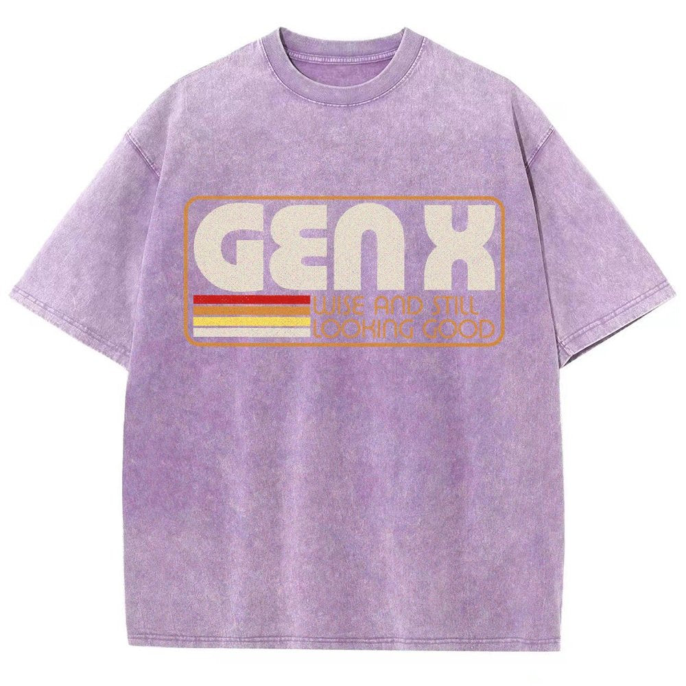 Gen X Vintage Quote Vintage Distressed T-shirt