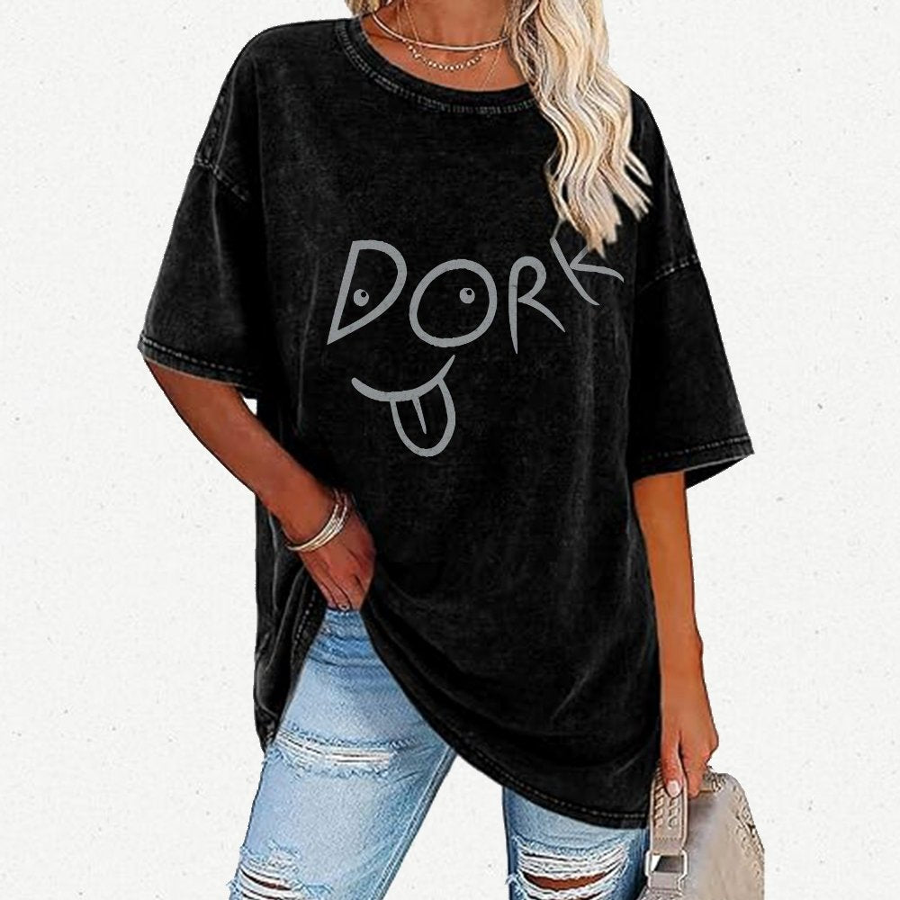 Go Dork Vintage Distressed T-shirt