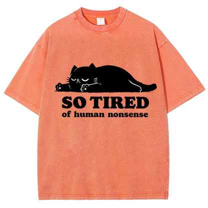 So Tired Vintage Distressed T-shirt
