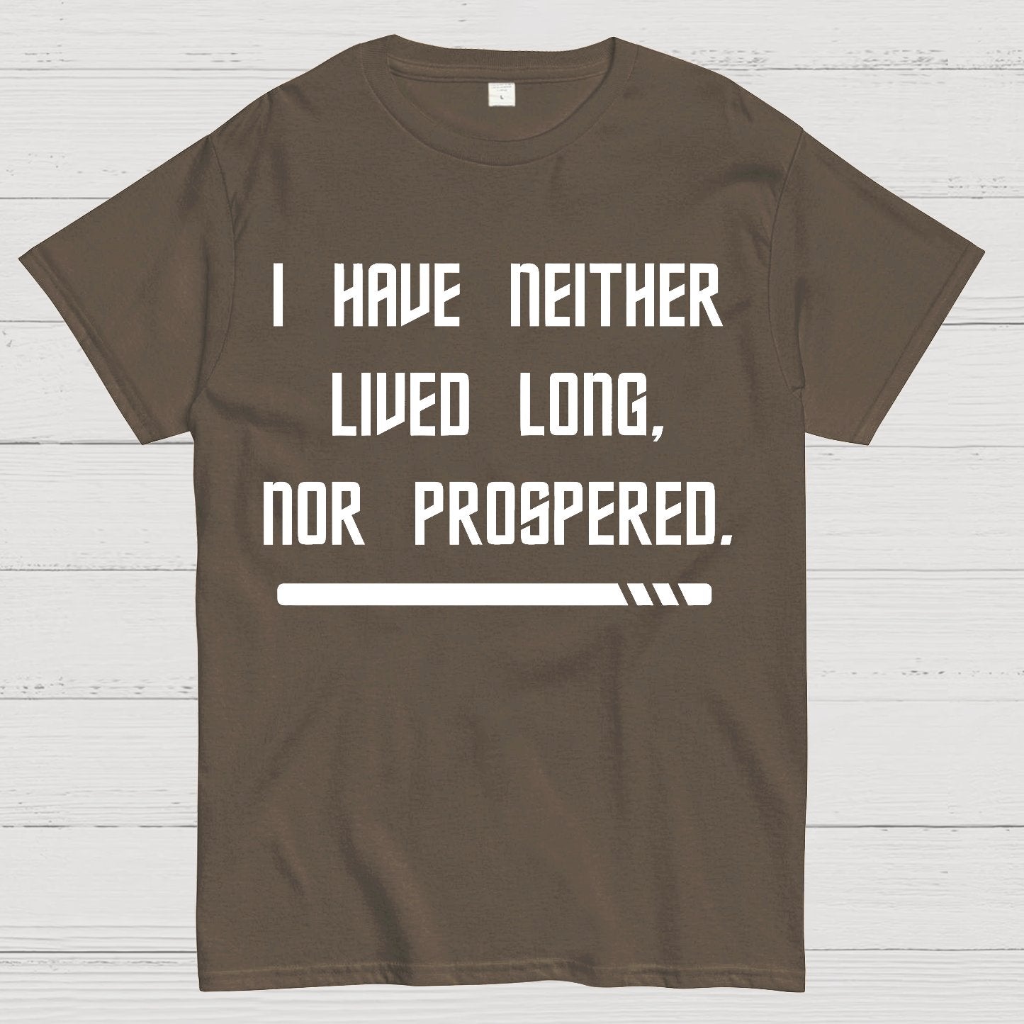 Red Shirt Prosperity Geek T-Shirt