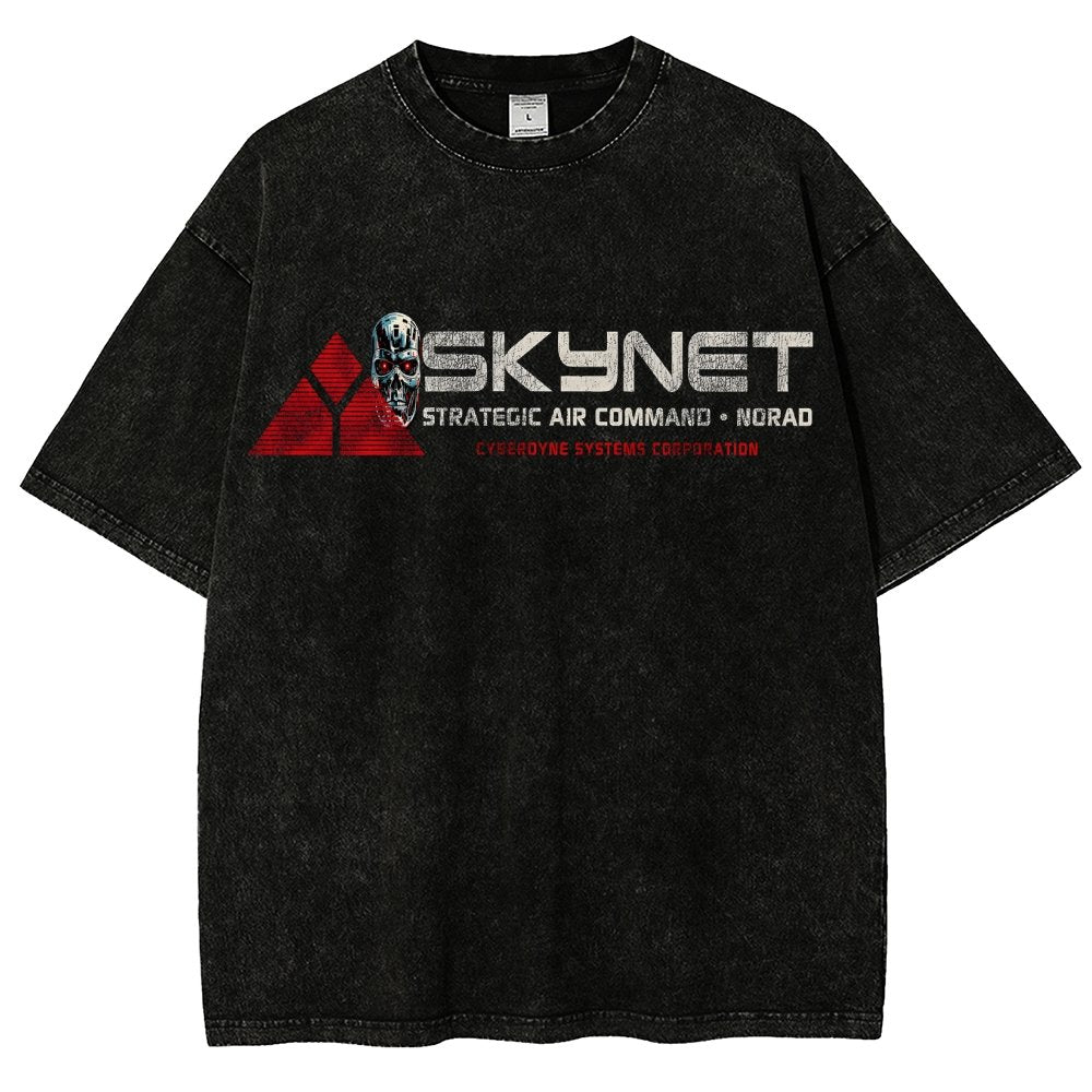 Cybernet SAC NORAD Vintage Distressed T-shirt