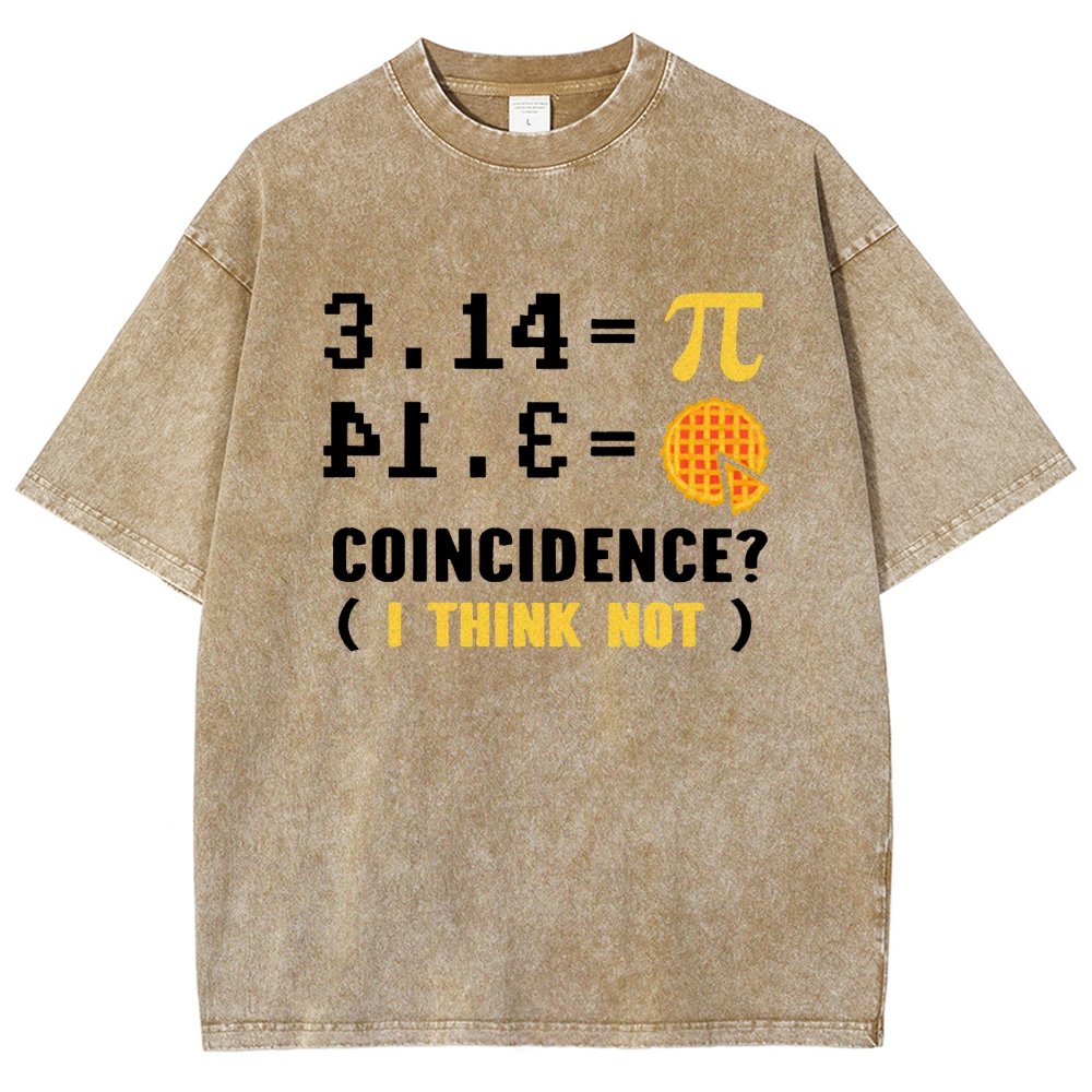 3.14 = pi coincidence (i think not) Vintage Distressed T-shirt