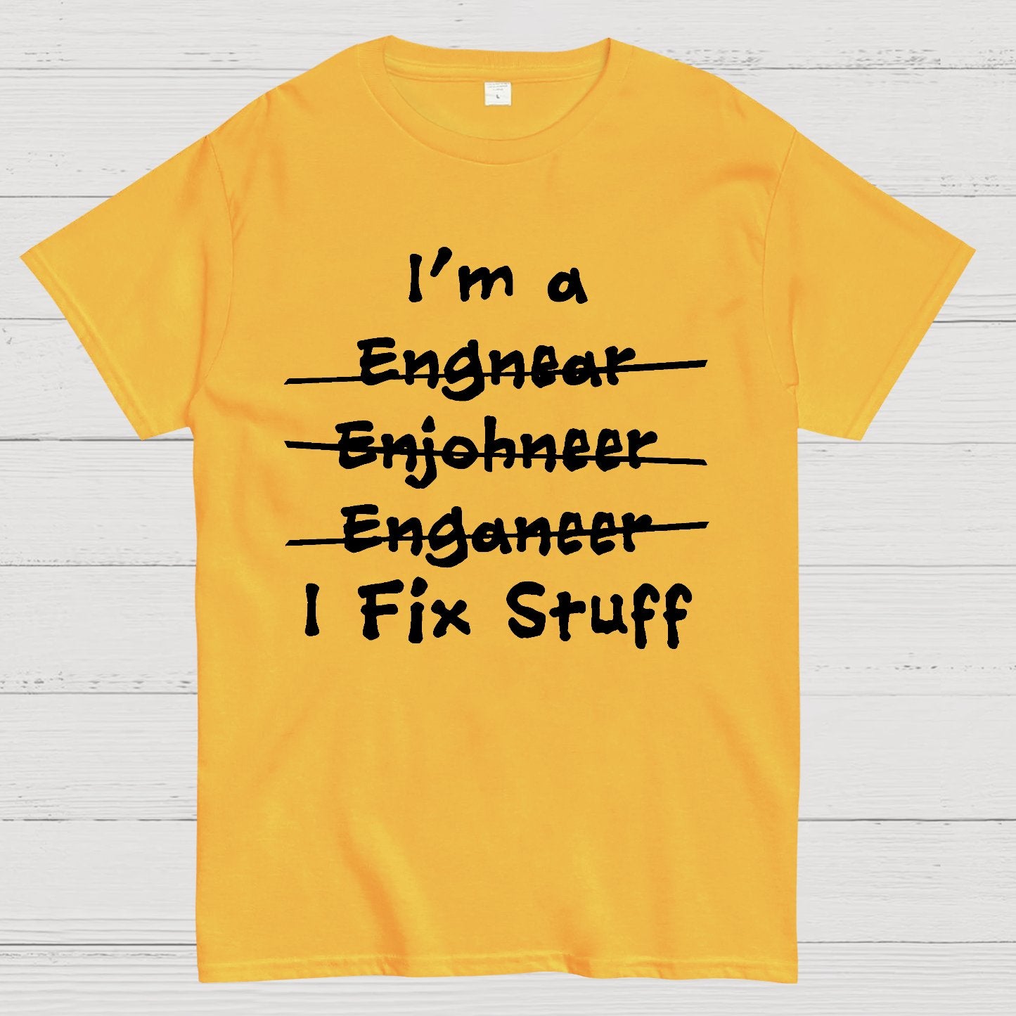 Engineers - I Fix Stuff Geek T-Shirt