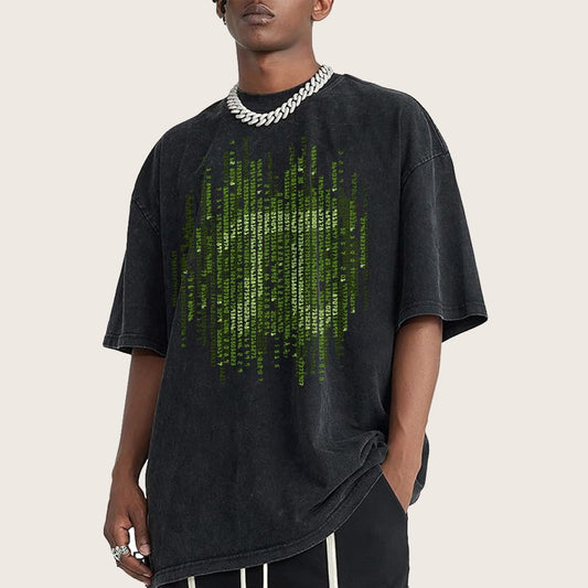 Enter The Pi Vintage Distressed T-shirt