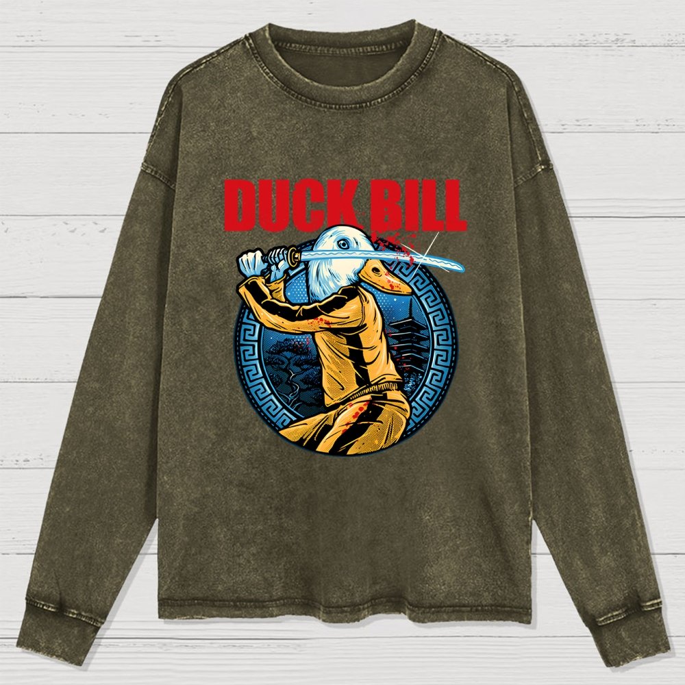 Duck Bill Washed Long Sleeve Tee