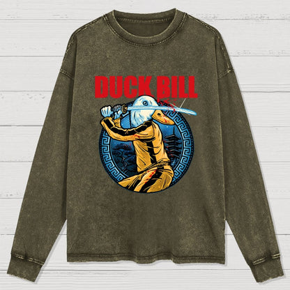 Duck Bill Washed Long Sleeve Tee