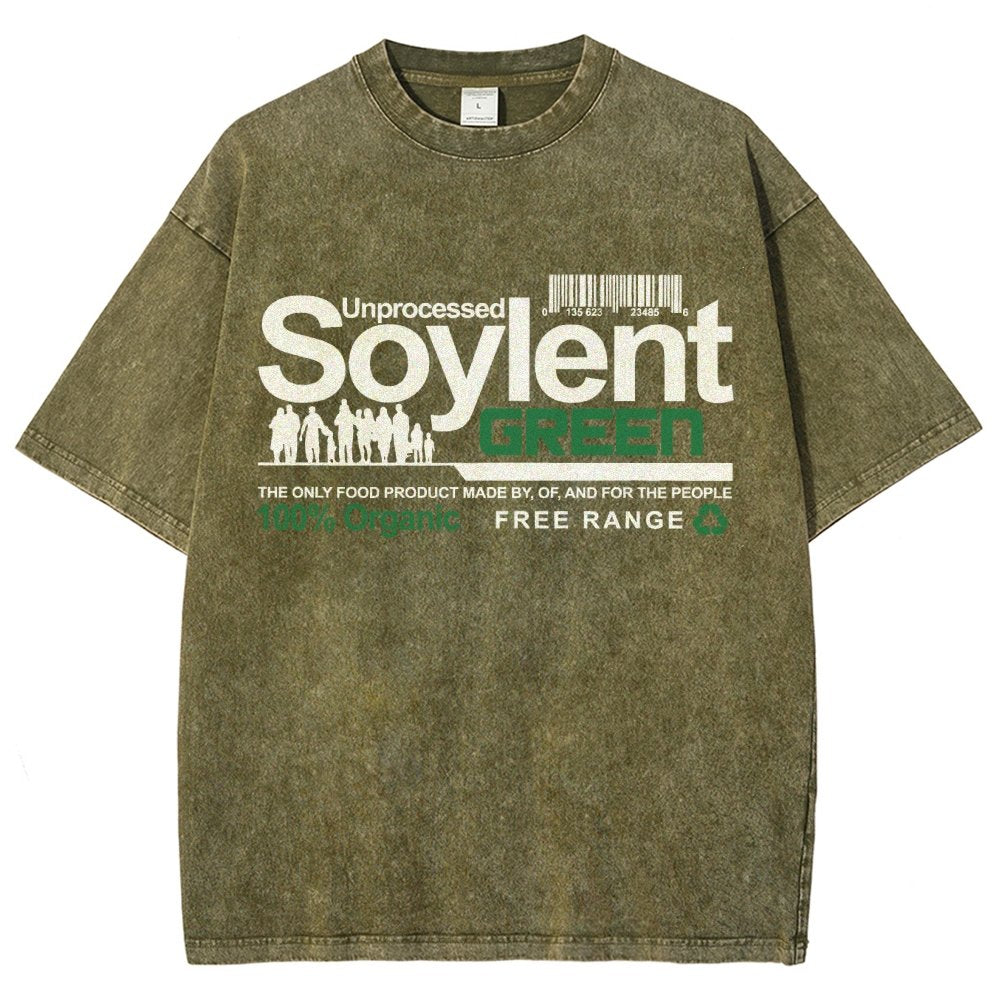 Unprocessed Soylent Green Vintage Distressed T-shirt