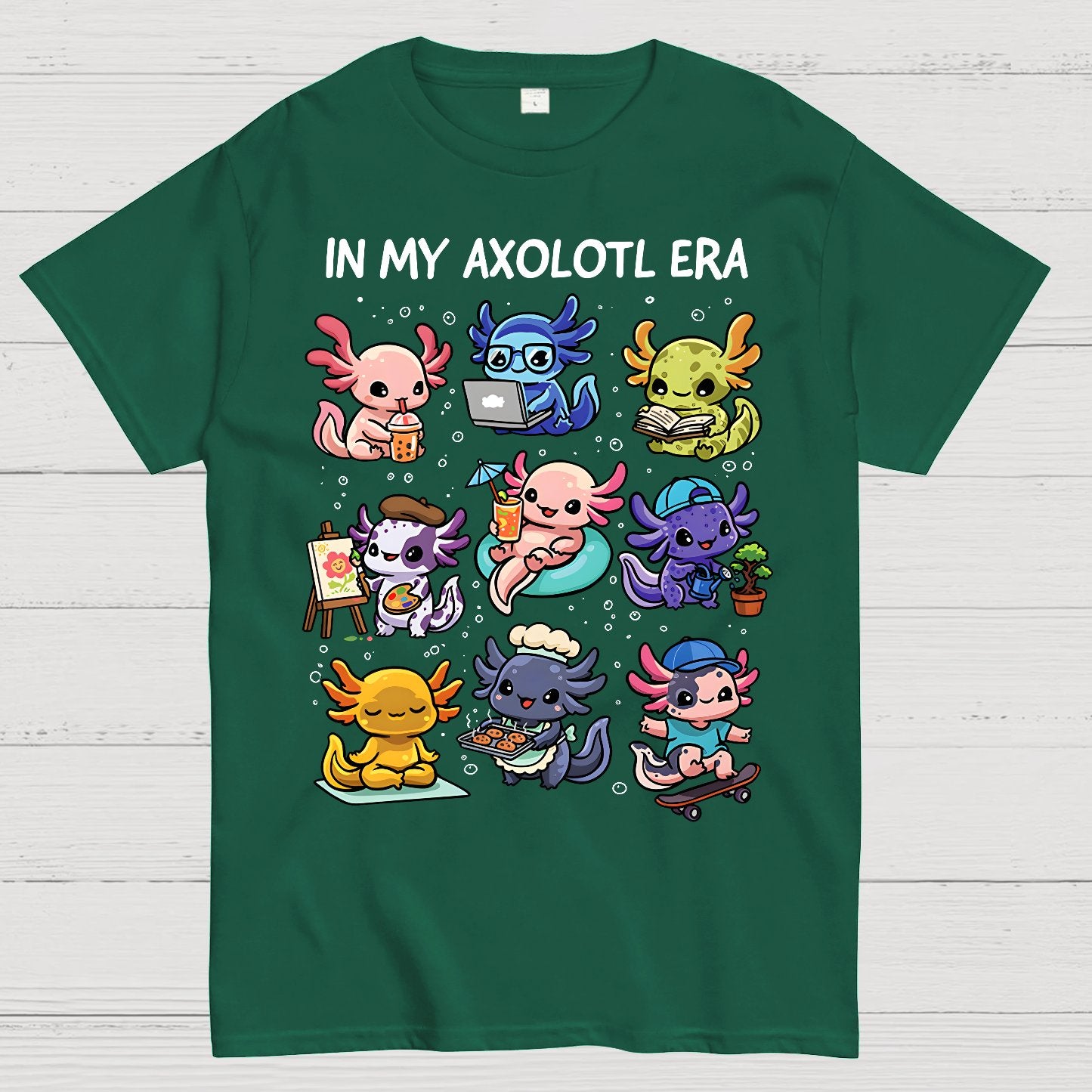 In My Axolotl Era Geek T-Shirt