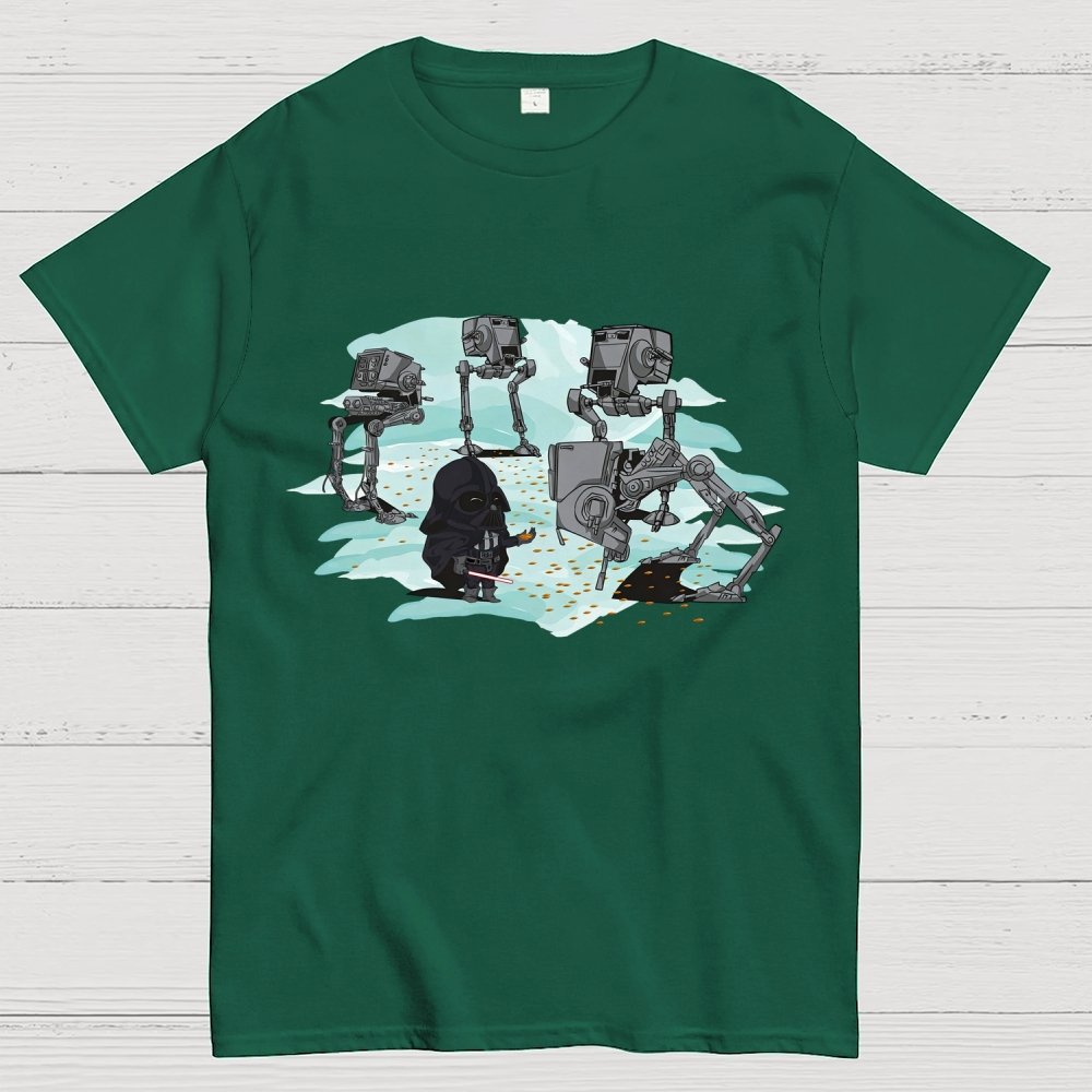 Das Feeds The Robotic Bird Geek T-Shirt