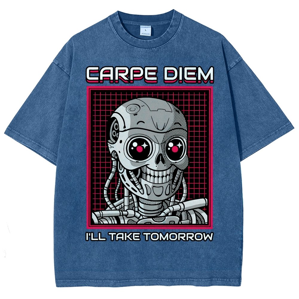 Rise Of The Cute Machine Vintage Distressed T-shirt