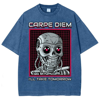 Rise Of The Cute Machine Vintage Distressed T-shirt