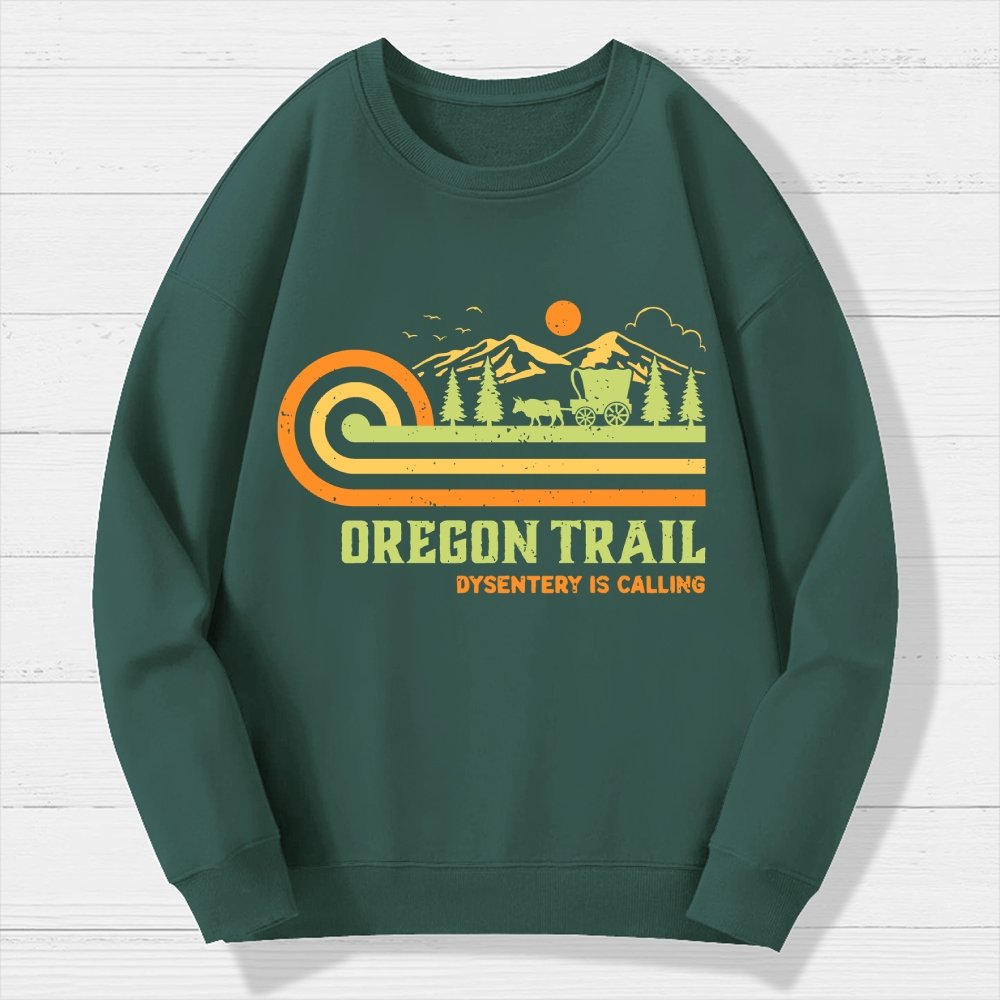 Vintage Trail Geek Cotton Sweatshirt