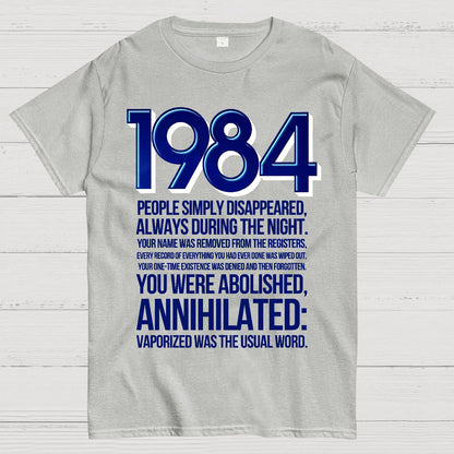 1984-Evaporation-Satire Geek T-Shirt