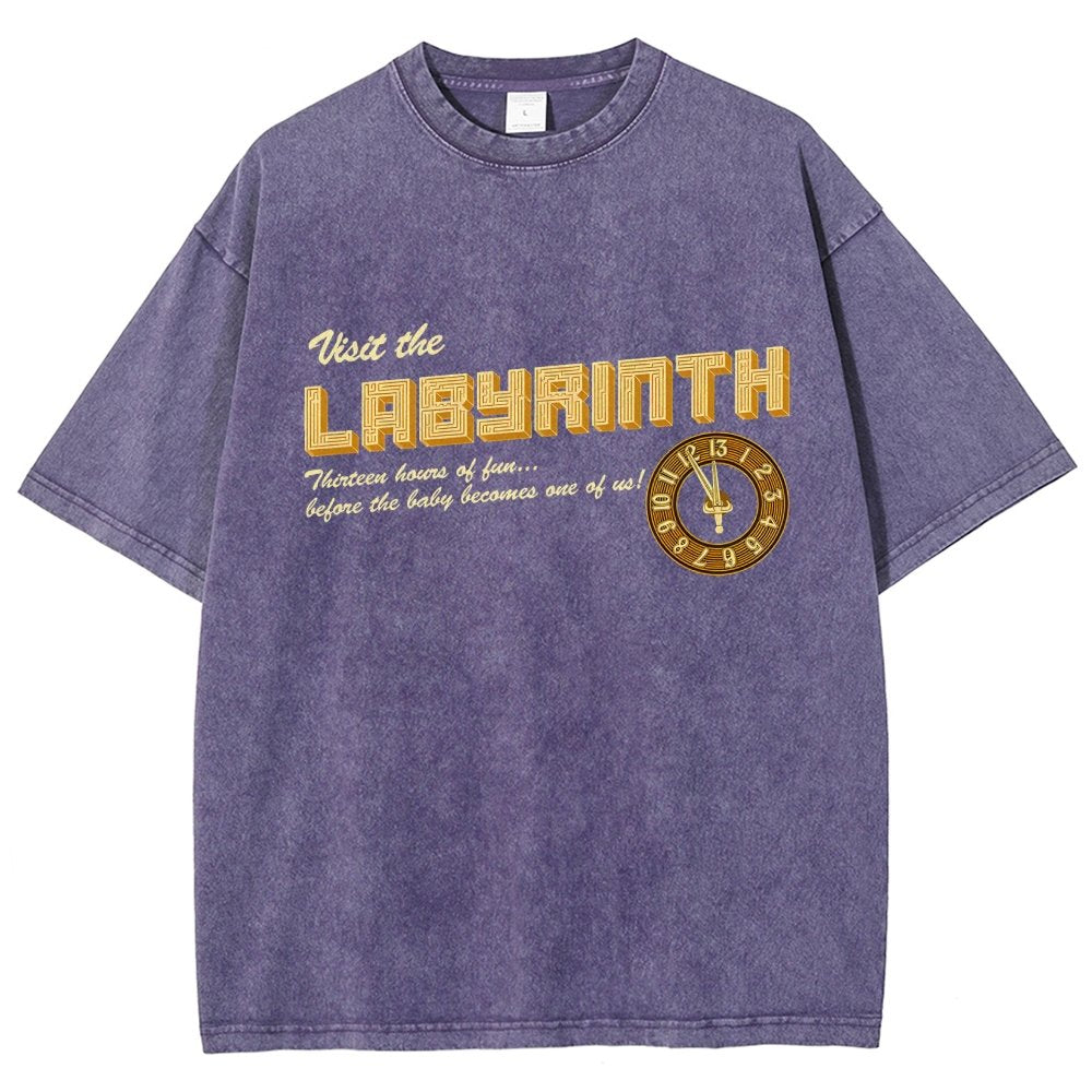 Visit the Maze Vintage Distressed T-shirt