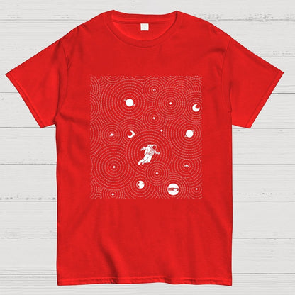 Zen Garden Astronaut Pattern Geek T-Shirt