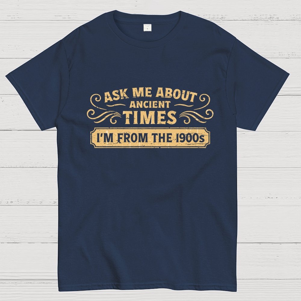 Ask Me About Ancient Times Geek T-Shirt