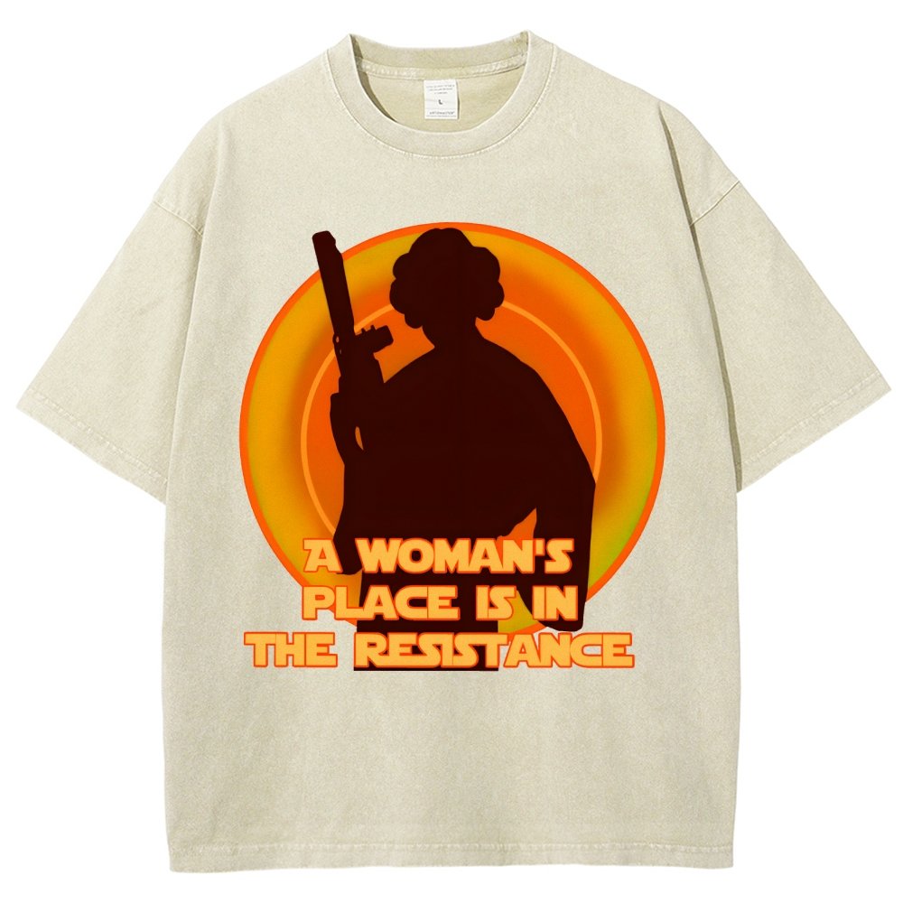 The Resistance Vintage Distressed T-shirt