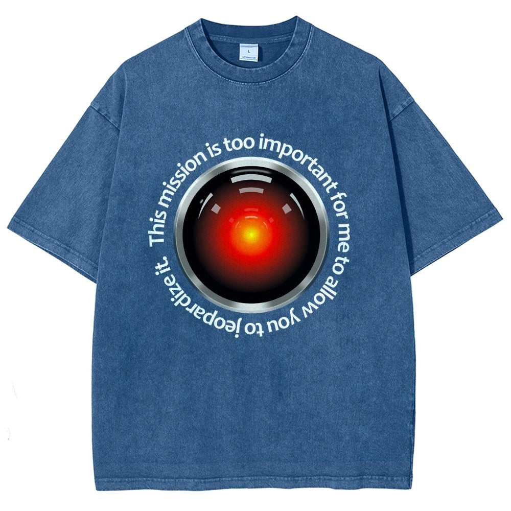 This Mission Is Too Important For Me To Allow You To Jeopardize It. Vintage Distressed T-shirt