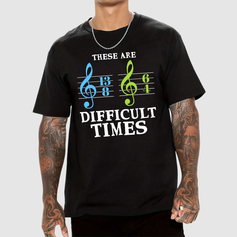 These Are Difficult Times Unisex Geek T-Shirt